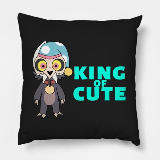 King The The Owl House Throw Pillow Official The Owl House Merch