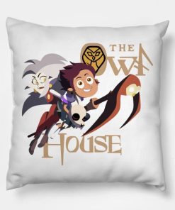 The The Owl House Throw Pillow Official The Owl House Merch