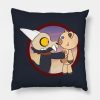 King The Owl House And Bear Throw Pillow Official The Owl House Merch