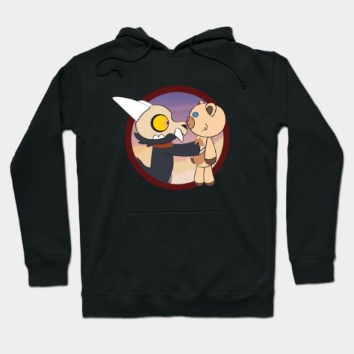 King The Owl House And Bear Hoodie Official The Owl House Merch