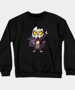 The Owl House King And Rabbit Plush Crewneck Sweatshirt Official The Owl House Merch