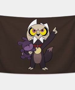 The Owl House King And Rabbit Plush Tapestry Official The Owl House Merch