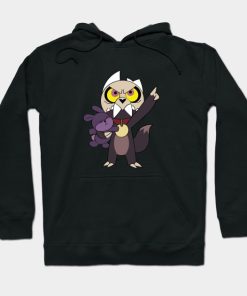 The Owl House King And Rabbit Plush Hoodie Official The Owl House Merch