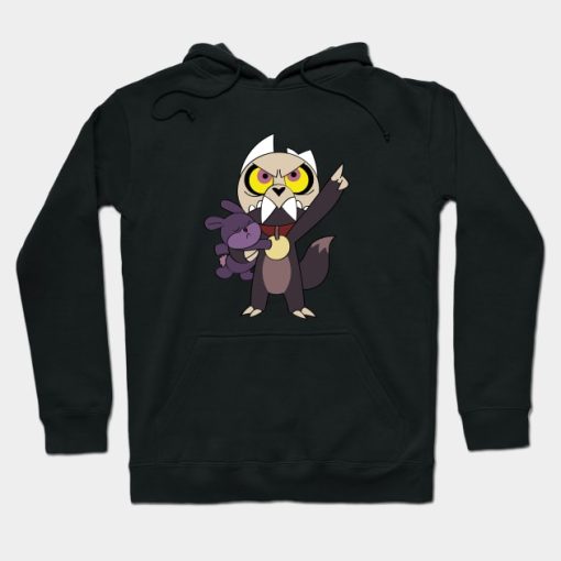 The Owl House King And Rabbit Plush Hoodie Official The Owl House Merch