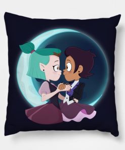 Luz X Amity The The Owl House Throw Pillow Official The Owl House Merch