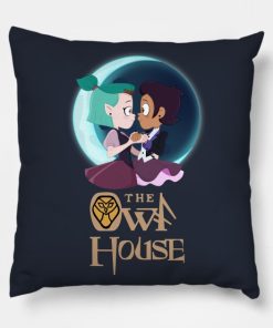 Luz X Amity The The Owl House Throw Pillow Official The Owl House Merch