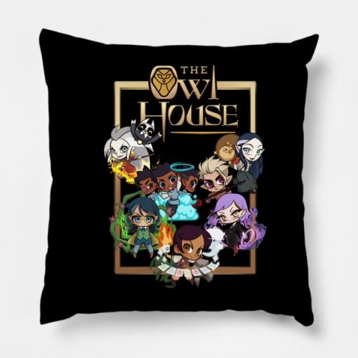 The The Owl House Throw Pillow Official The Owl House Merch