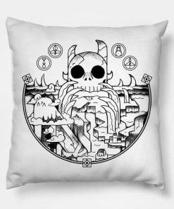 The Owl House Circle Throw Pillow Official The Owl House Merch