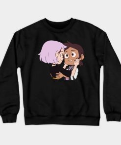 Luz And Amity The The Owl House Crewneck Sweatshirt Official The Owl House Merch