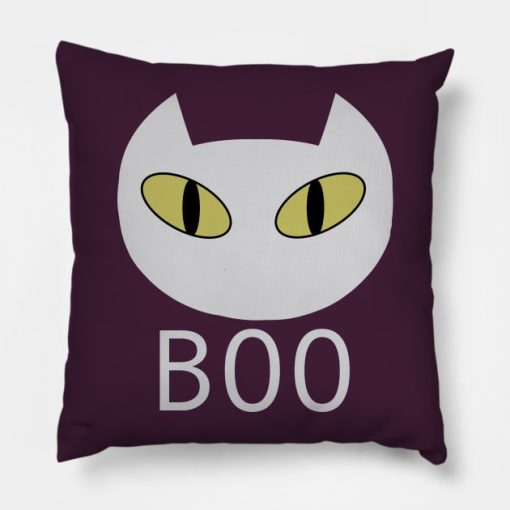 The The Owl House Amity Blight Cat Boo Throw Pillow Official The Owl House Merch