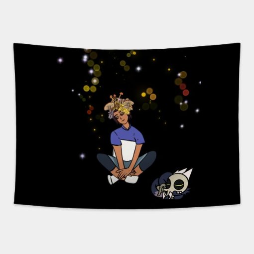 Luz And King The Owl House Tapestry Official The Owl House Merch