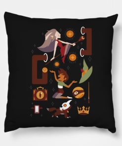 The The Owl House Throw Pillow Official The Owl House Merch