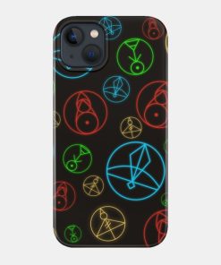 Papa Titan Glyphs The The Owl House Phone Case Official The Owl House Merch