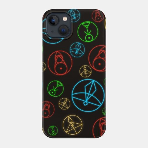 Papa Titan Glyphs The The Owl House Phone Case Official The Owl House Merch