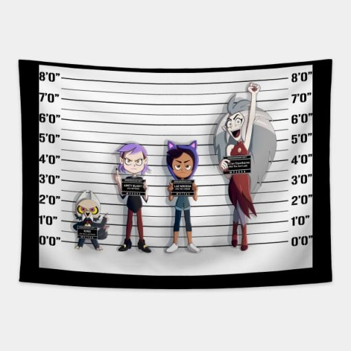 The The Owl House Mugshot Tapestry Official The Owl House Merch