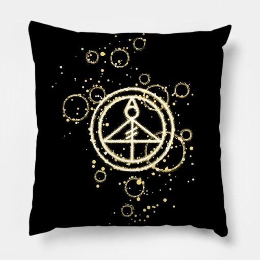 The Owl House Light Glyph Throw Pillow Official The Owl House Merch