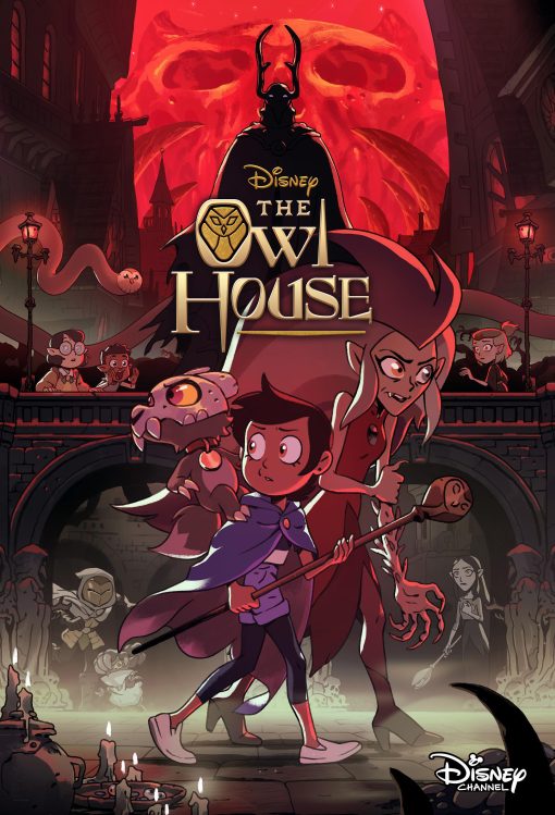 Disney Classic The Owl House Movie Wall Art Decor Poster Print Figures Canvas Painting For Living scaled - The Owl House Shop