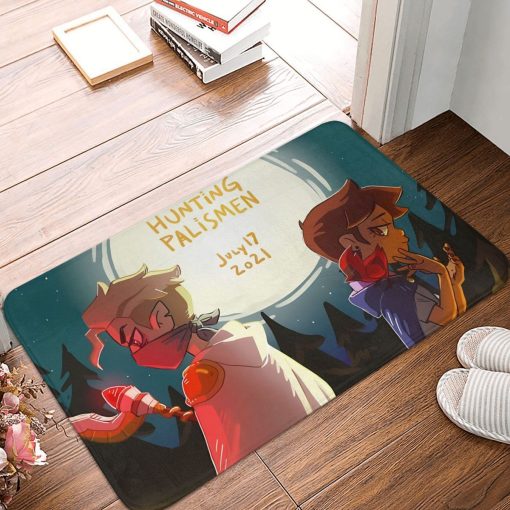 The Owl House Anime Bath Non Slip Carpet Best Duo Hunting Palismen Living Room Mat Welcome - The Owl House Shop