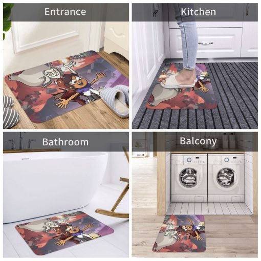 The Owl House LGBT Anime Bath Mat Fly Doormat Living Room Carpet Outdoor Rug Home Decoration 4 - The Owl House Shop