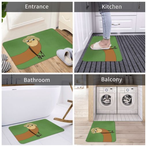 The Owl House LGBT Anime Bathroom Non Slip Carpet Summer Hooty The Owl House Living Room 4 - The Owl House Shop