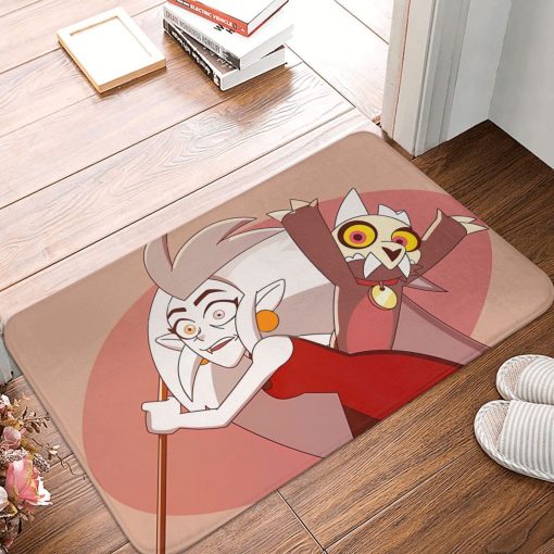 The Owl House LGBT Anime Non slip Doormat Eda And King Bath Kitchen Mat Welcome Carpet - The Owl House Shop