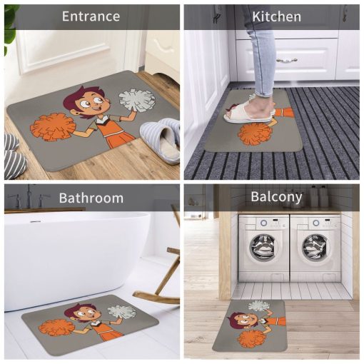 The Owl House LGBT Anime Non slip Doormat Luz The Cheerleader Bath Kitchen Mat Outdoor Carpet 4 - The Owl House Shop