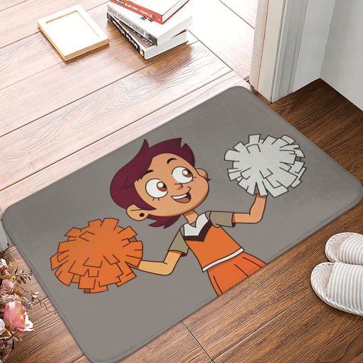 The Owl House LGBT Anime Non slip Doormat Luz The Cheerleader Bath Kitchen Mat Outdoor Carpet - The Owl House Shop