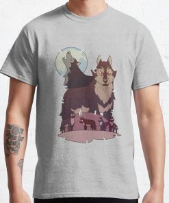 Hunter'S T-Shirt With Wolves | The The Owl House T-Shirt Official The Owl House Merch