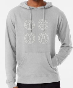 The Owl House Glyphs (Light On Dark Background) Hoodie Official The Owl House Merch