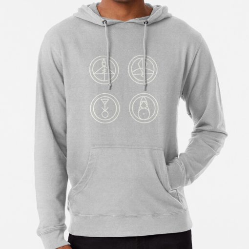 The Owl House Glyphs (Light On Dark Background) Hoodie Official The Owl House Merch