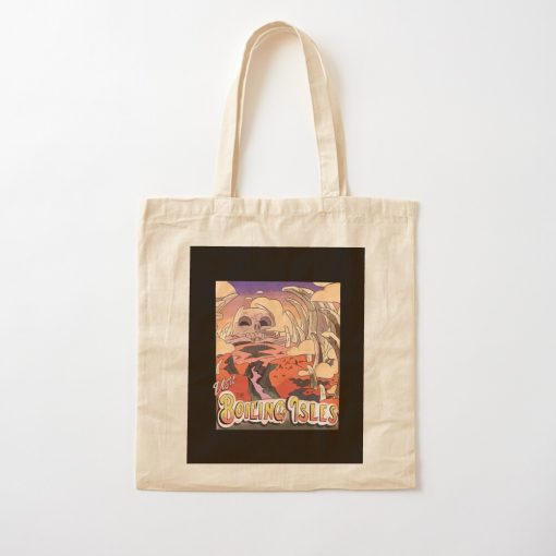 Visit The Boiling Isles - The The Owl House Mock Travel Poster Tote Bag Official The Owl House Merch