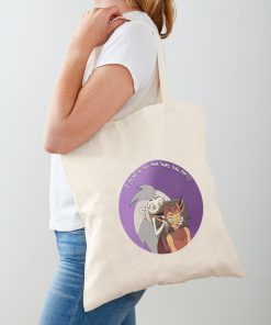 Eda The Owl Lady Finds Catra Tote Bag Official The Owl House Merch