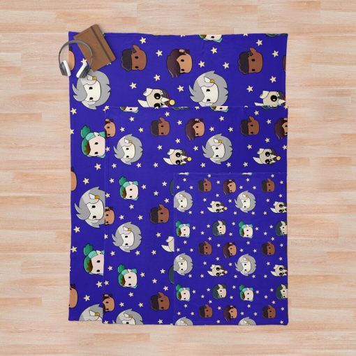 Chibi The Owl House Throw Blanket Official The Owl House Merch