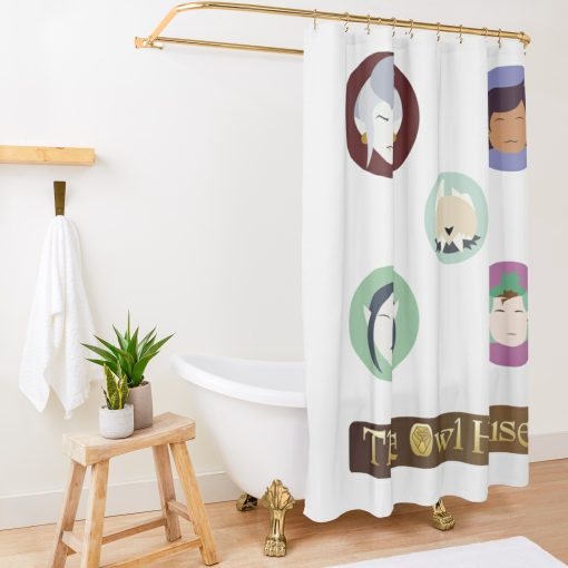 The Owl Hous| Perfect Gift | The Owl House Gift Shower Curtain Official The Owl House Merch