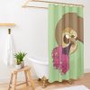 Hooty With Flowers | The The Owl House Shower Curtain Official The Owl House Merch