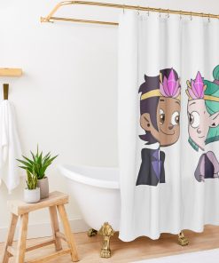 The Grom Queen| Perfect Gift | The Owl House Gift Shower Curtain Official The Owl House Merch