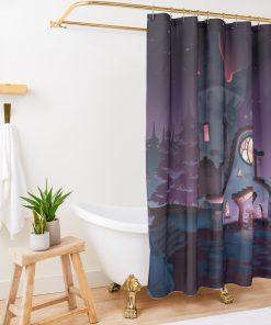 House Shower Curtain Official The Owl House Merch