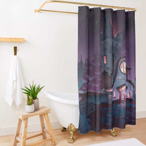 House Shower Curtain Official The Owl House Merch