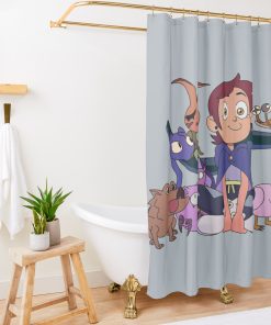 Luz Noceda | The The Owl House Shower Curtain Official The Owl House Merch