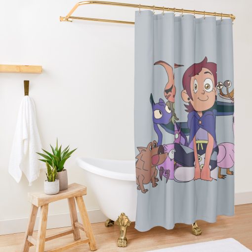 Luz Noceda | The The Owl House Shower Curtain Official The Owl House Merch