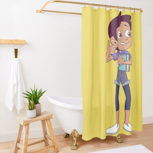 Luz Noceda | The The Owl House Shower Curtain Official The Owl House Merch