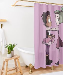 Lumity Dance ❘ The The Owl House Shower Curtain Official The Owl House Merch