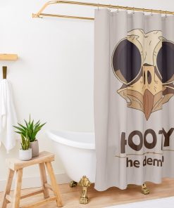 Hooty | The The Owl House Shower Curtain Official The Owl House Merch