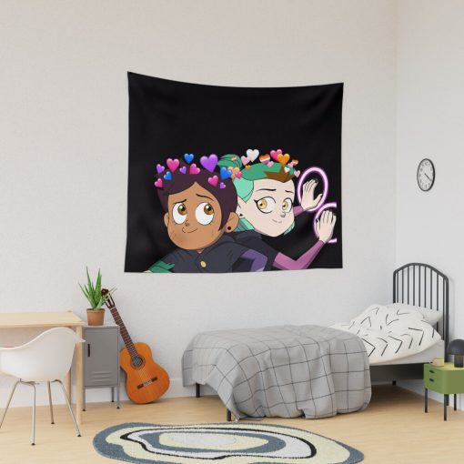 The The Owl House Season Two Lumity Tapestry Official The Owl House Merch