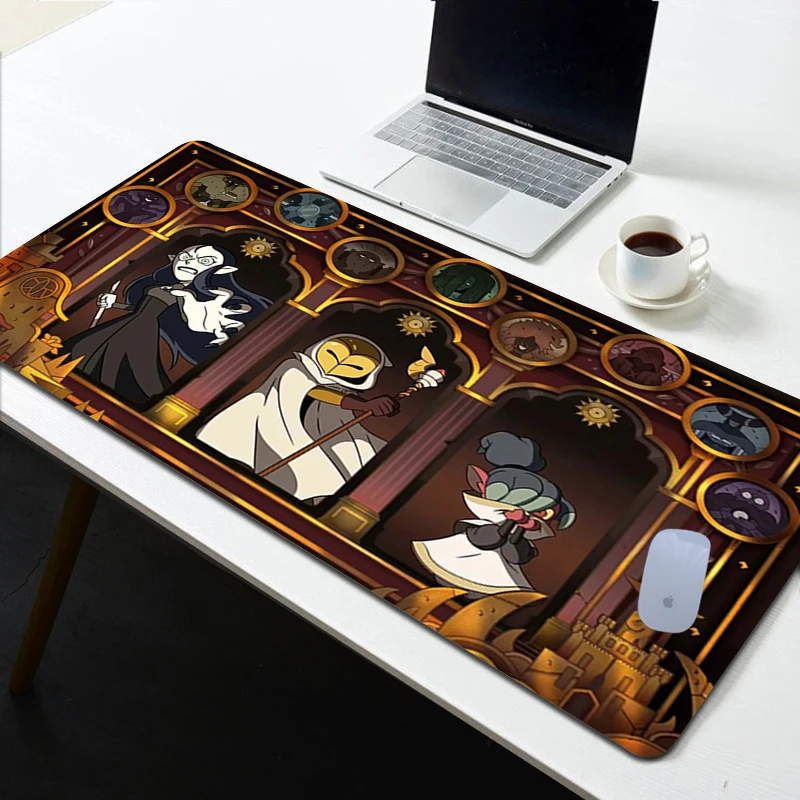 The Owl House Mousepad Gamer Gaming Pc Accessories Mouse Pads Non slip Mat Mausepad Keyboard Pad 2 - The Owl House Shop